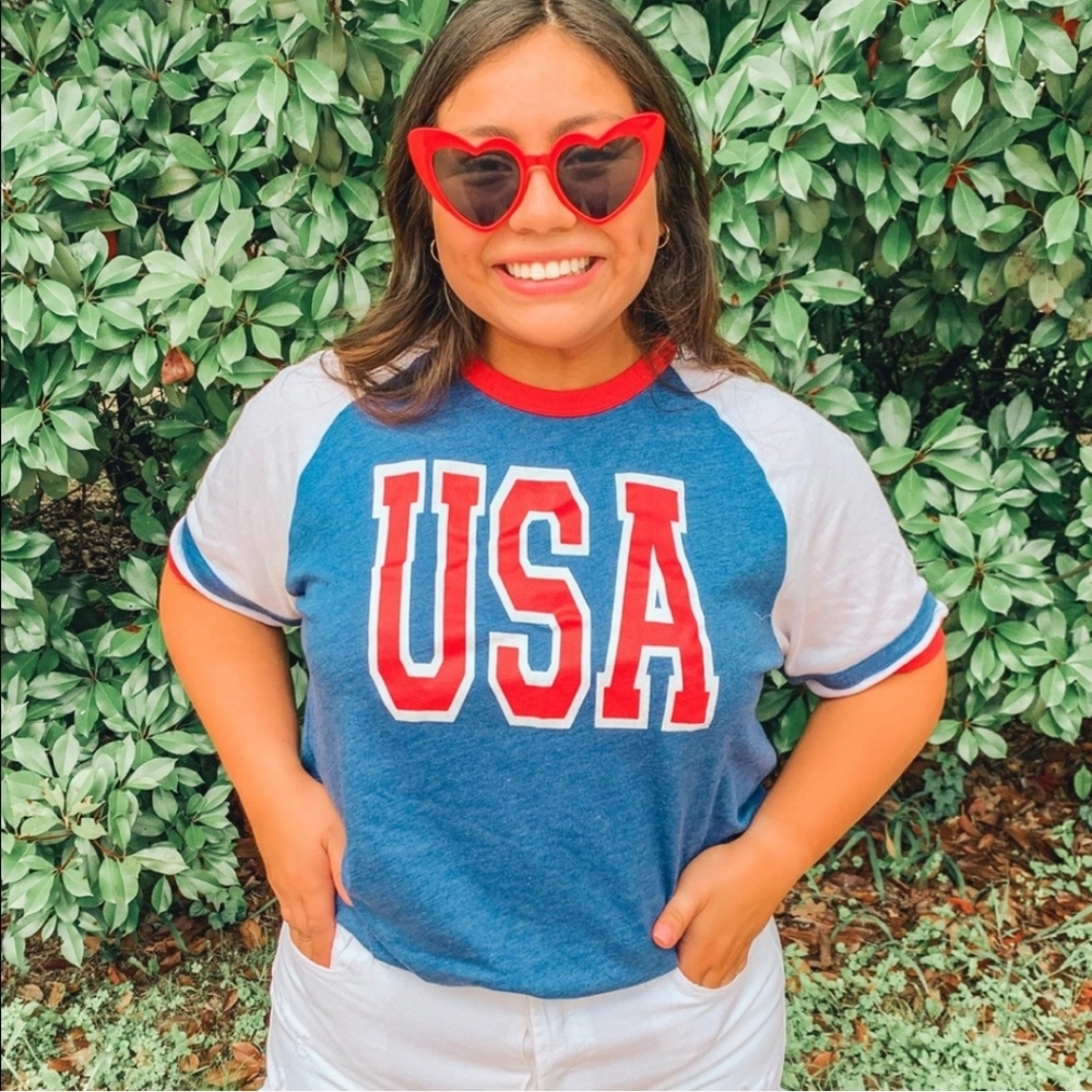 Alternative | USA Ringer Tee - Picture 3 of 5